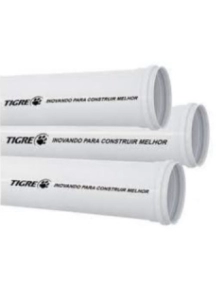 Tubo Esgoto Tigre 100 MM X 6 MTS