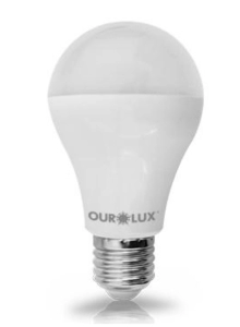 Lâmpada Led Ourolux 12 W Luz Branca 6500K